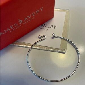 James Avery Silver hook bracelet